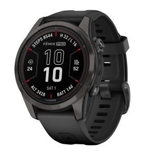 Garmin 010-02776-10 fenix 7S Pro Sapphire Solar Edition Smartwatch (Carbon Gray)