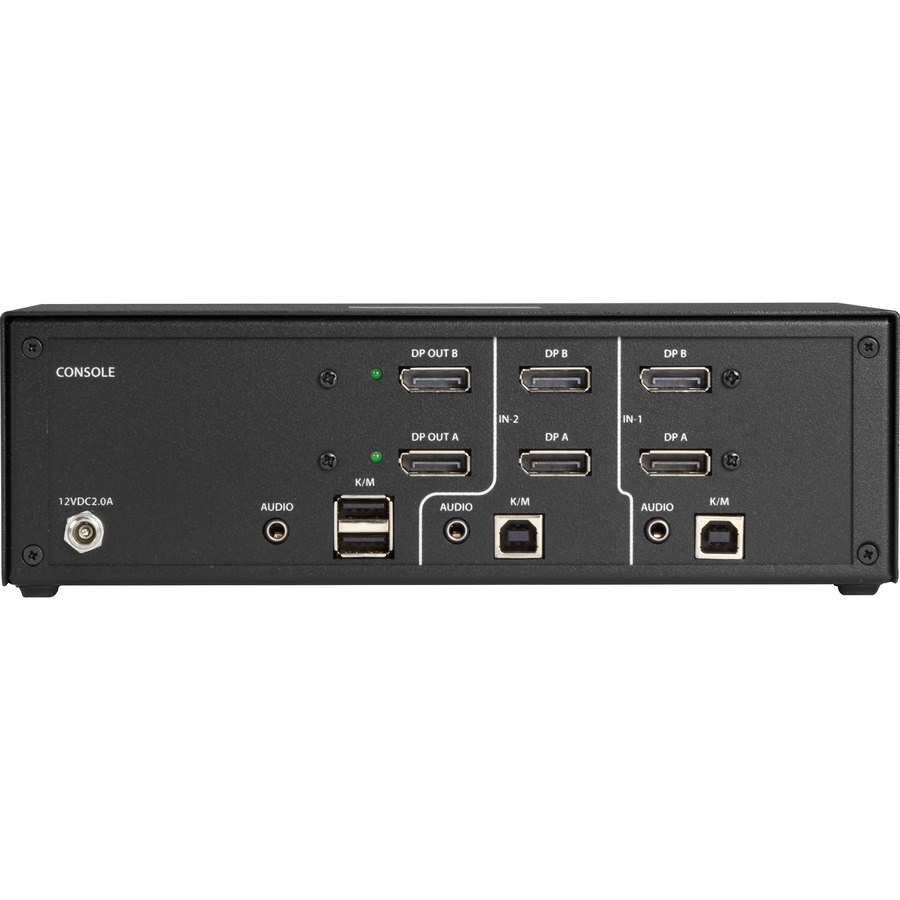 Black Box NIAP 3.0 Secure 2-Port Dual-Head DisplayPort KVM Switch - Image 4