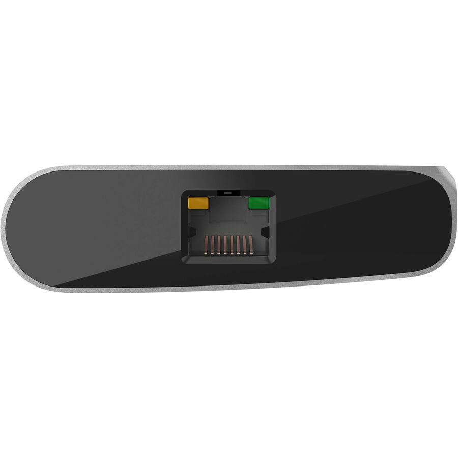 Belkin USB-C 8-in1 Dual Display Core Hub - Docking Station - 10 Gbps - 100W - 3xUSB-C, 2xUSB-A, 2xHDMI, Ethernet - 4K - Grey - Image 2