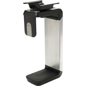 Humanscale Cpu Holder In In Brushed Aluminium Or Black