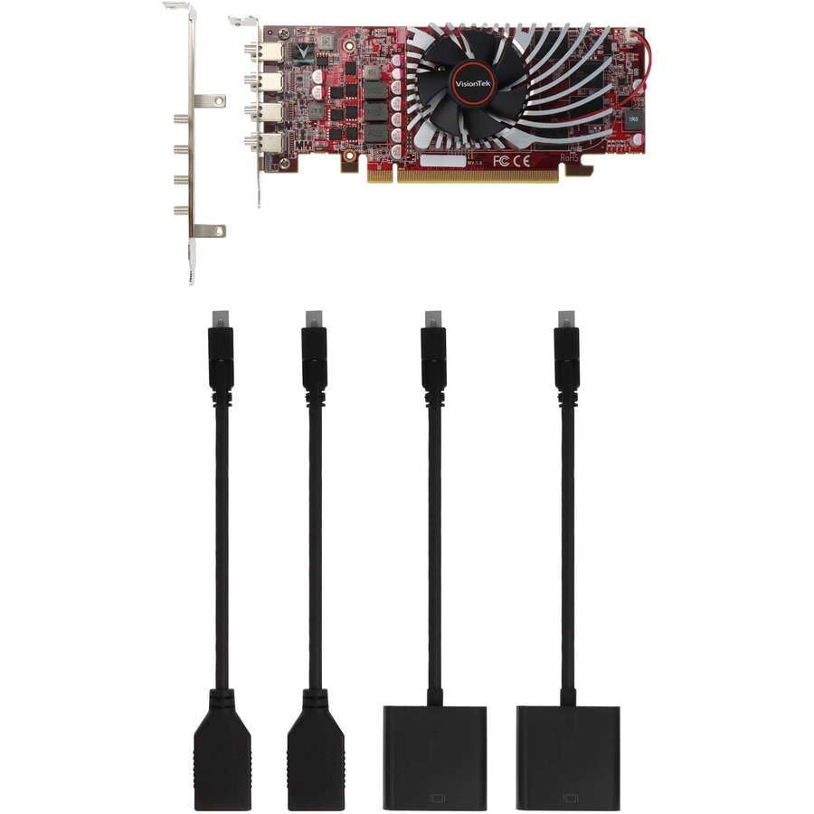 VisionTek AMD Radeon RX 550 Graphic Card - 2 GB GDDR5 - Full-height - Image 6