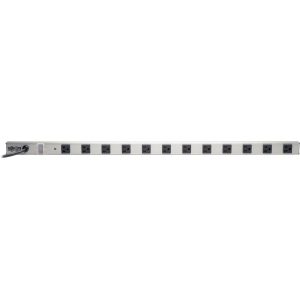 Eaton Tripp Lite Series 12-Outlet Vertical Power Strip, 120V, 15A, 6 ft. (1.83 m) Cord, 5-15P, 36 in.