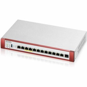 ZYXEL USGFLEX500H - High Speed UTM Cyber Security and VPN Firewall | Hardware Only | 2 PoE+ 30W Ports | Nebula Cloud Option | 4 Multi-Gig 2.5G Ports