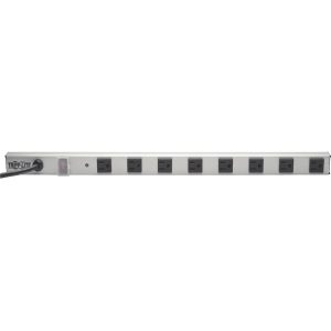 Eaton Tripp Lite Series 8-Outlet Power Strip with Surge Protection, 6 ft. (1.83 m) Cord, 1050 Joules, 2 ft. (0.61 m) length