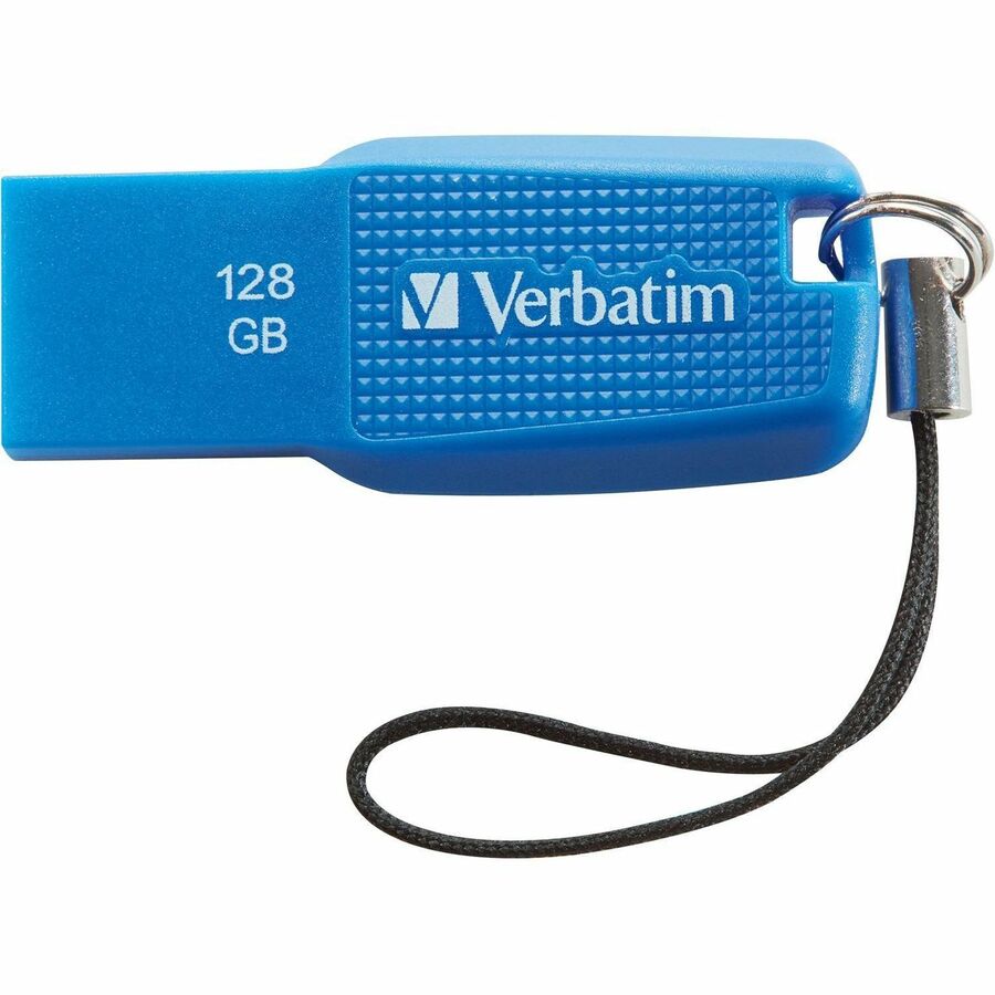 Verbatim 128GB Ergo USB 3.0 Flash Drive - Blue - Image 7