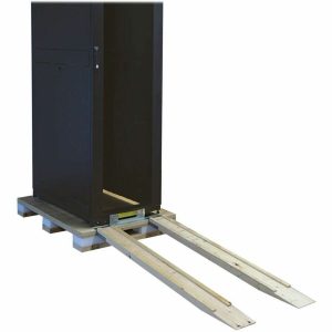 Eaton Tripp Lite Series 42U SmartRack Standard-Depth Rack Enclosure Cabinet with doors, side panels & shock pallet shipping