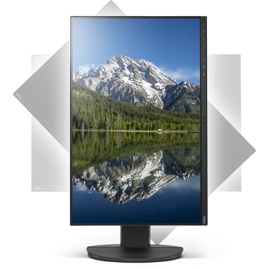NEC Display MultiSync EA242WU-BK 24" Class WUXGA LCD Monitor - 16:10 - Black - Image 4