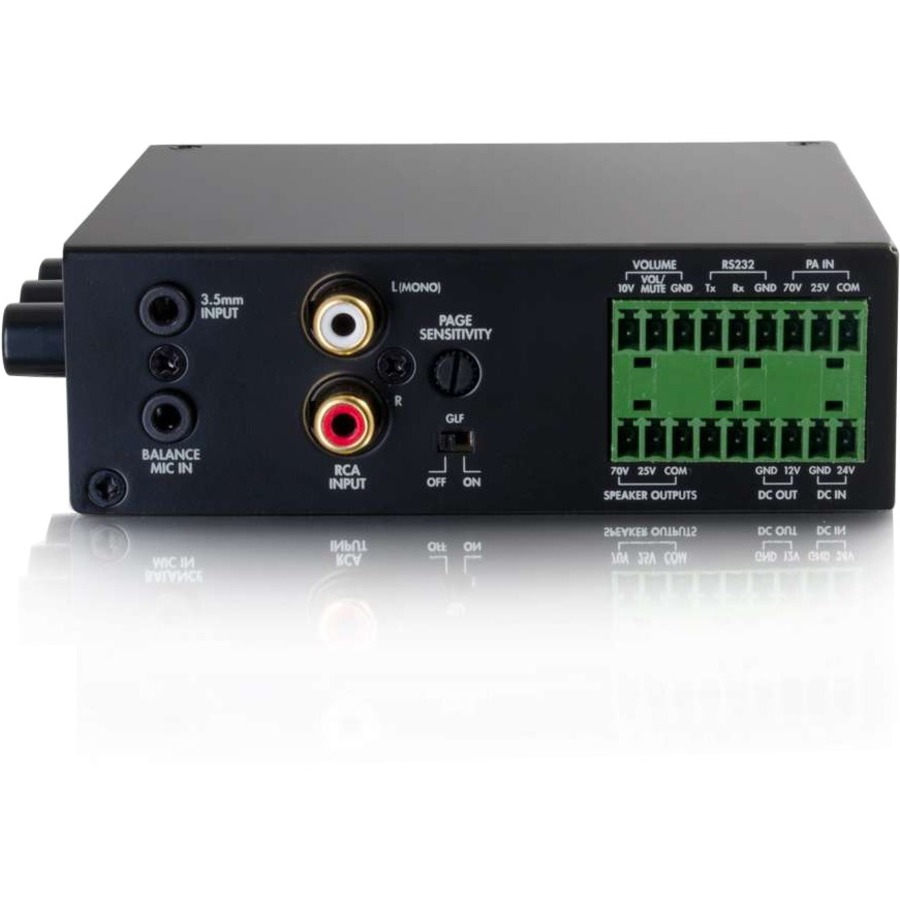 C2G 50 Watt Audio Amplifier - 25/70V - Plenum Rated - Image 3