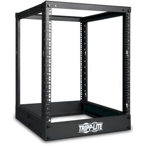 Eaton Tripp Lite Series 13U SmartRack 4-Post Open Frame Rack - Organize and Secure Network Rack Equipment