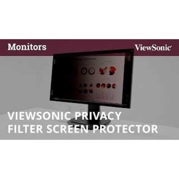 ViewSonic Privacy Filter Screen Protector Black - Image 4