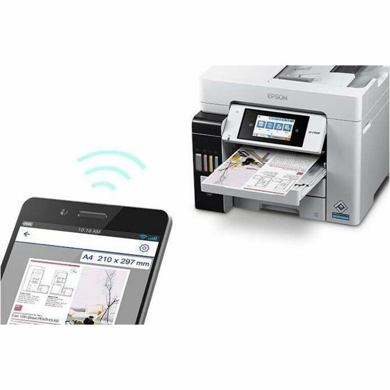 Epson WorkForce ST-C5000 Wireless Inkjet Multifunction Printer - Color - Image 7