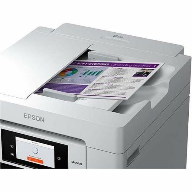 Epson WorkForce ST-C5000 Wireless Inkjet Multifunction Printer - Color - Image 9