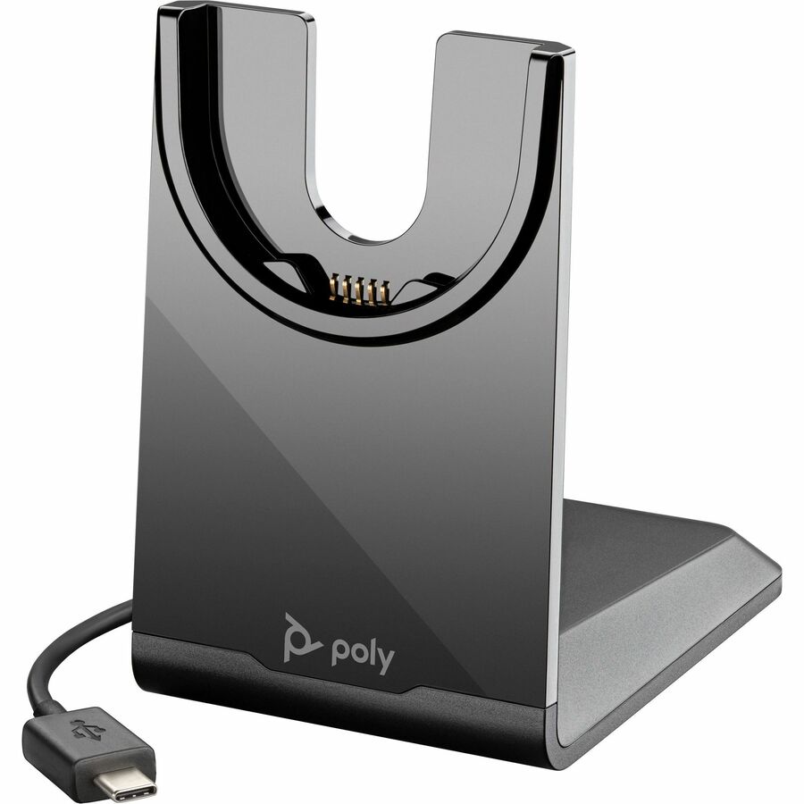Poly Voyager Focus 2 USB-C-C Headset +USB-C/A Adapter - Image 3