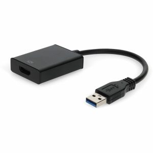 AddOn USB 3.0 (A) Male to HDMI 1.3 Female Adapter Including 1ft Cable