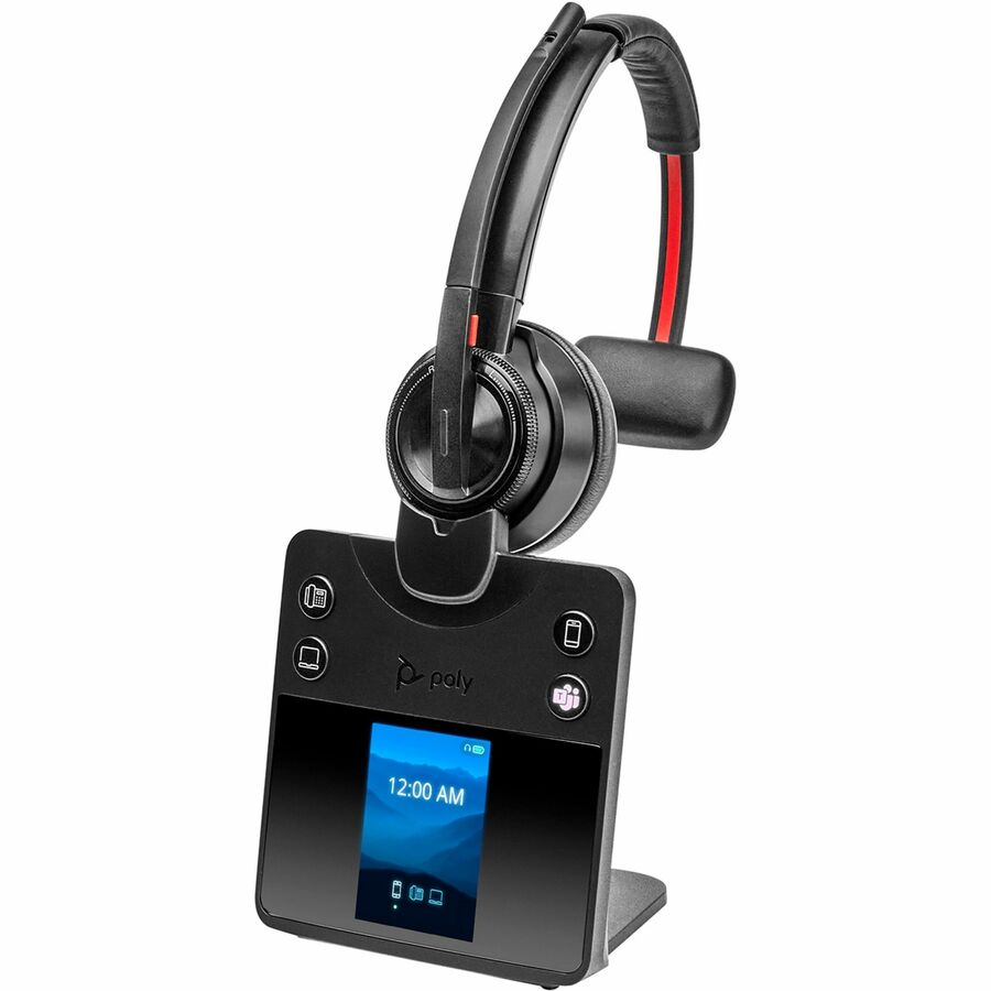 Poly Savi 8410 Office Monaural Microsoft Teams Certified DECT 1920-1930 MHz Headset - Image 2