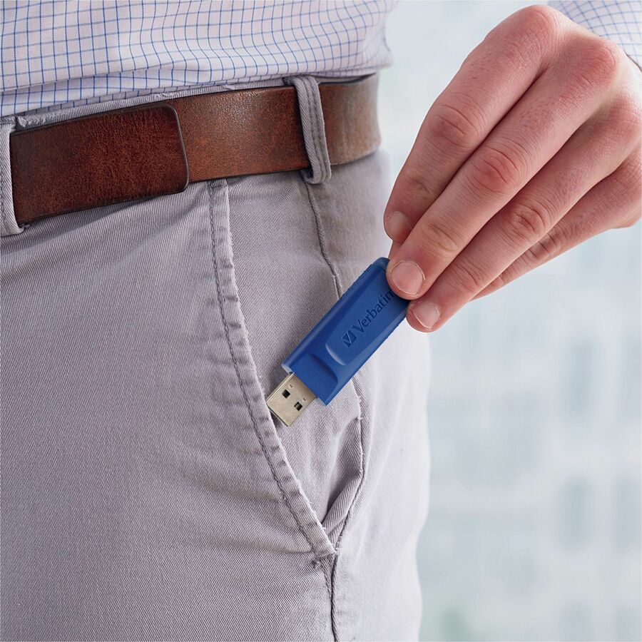 16GB USB Flash Drive - Blue - Image 6