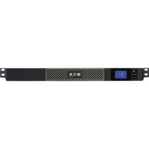 Eaton 5P 1000VA 770W 120V Line-Interactive UPS, 5-15P, 5x 5-15R Outlets, True Sine Wave, Cybersecure Network Card Option, 1U