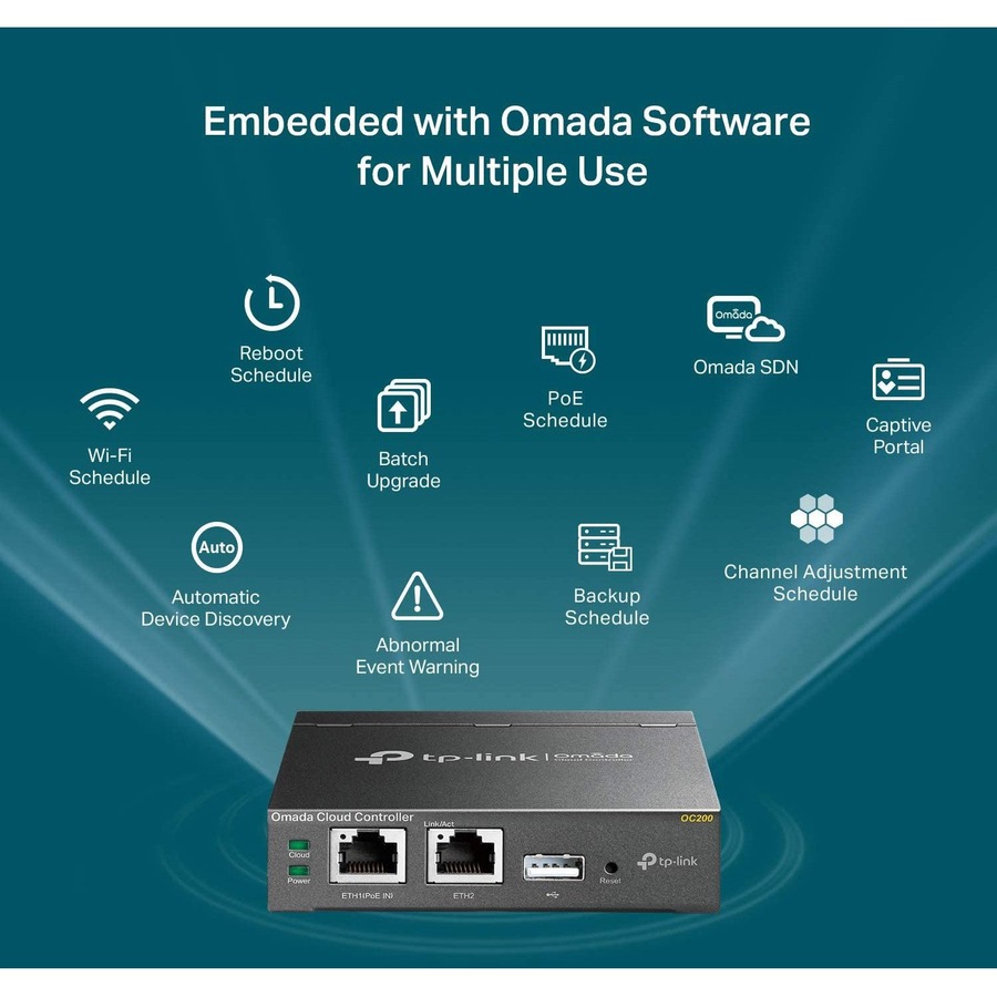 TP-Link OC200 - Omada Hardware Controller - Limited Lifetime Warranty - Image 4