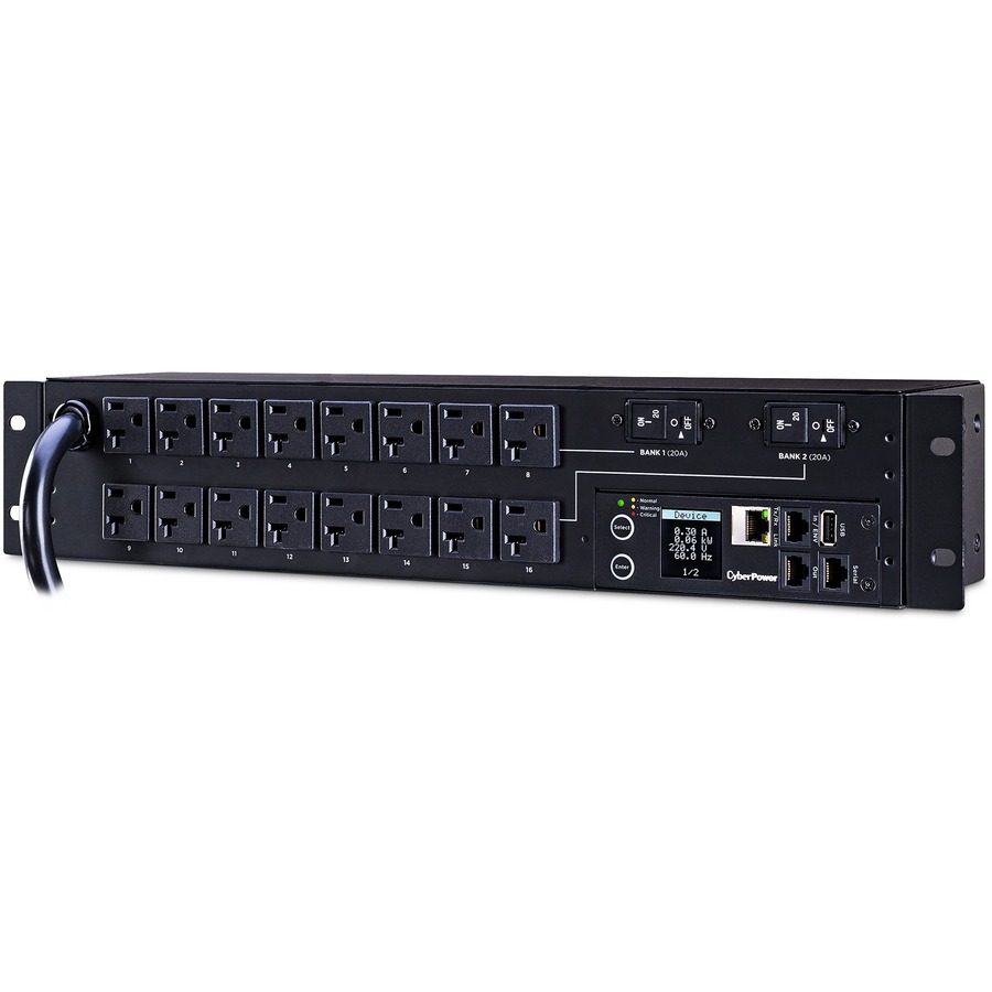 CyberPower PDU31003 100 - 120 VAC 30A Monitored PDU - Image 2