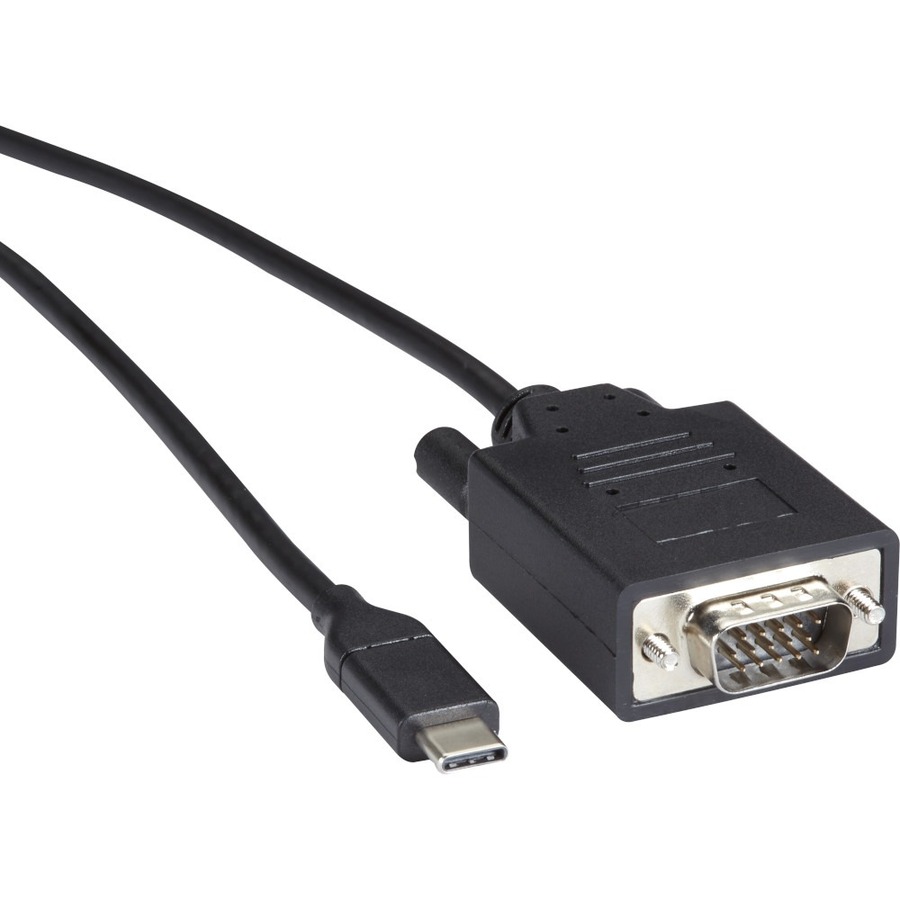 Black Box USB-C to VGA Adapter Cable, 1080p HD, 6ft - Image 2