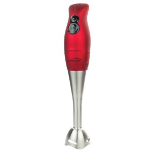 Brentwood HB-33R 2-Speed 200-Watt Corded Hand Blender (Red)
