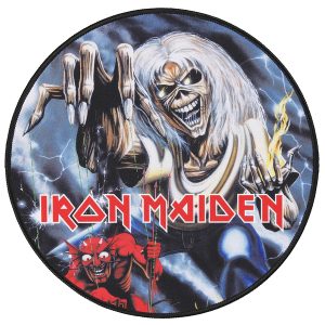 Subsonic SA5646-IM2 11.8-In. Round Gaming Mouse Pad (IRON MAIDEN - Number of the Beast)
