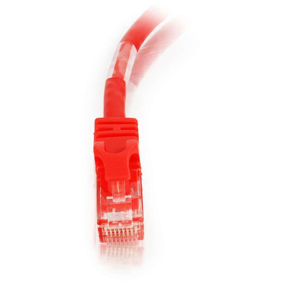 C2G 3ft Cat6 Snagless Unshielded (UTP) Ethernet Cable - Cat6 Network Crossover Cable - Red - Image 2