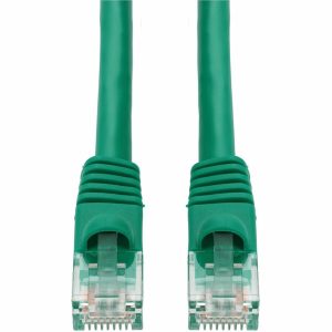 AddOn 3ft Green CAT 6 PVC Ethernet Cable Snagless Bubble Boot RJ-45 M/M