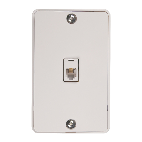 RCA TP251WHRV TP251WHR 2-Piece Modular Phone Wall Mount, White
