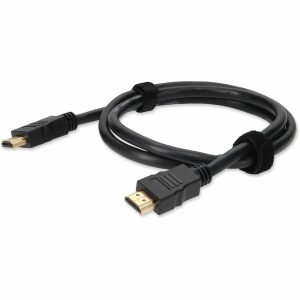 6ft Lenovo 0B47070 Compatible HDMI 1.4 Male to HDMI 1.4 Male Black Cable For Resolution Up to 4096x2160 (DCI 4K)