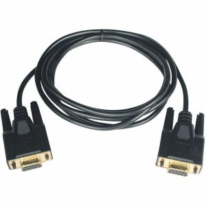 Eaton Tripp Lite Series Null Modem Serial DB9 Serial Cable (DB9 F/F), 6 ft. (1.83 m)