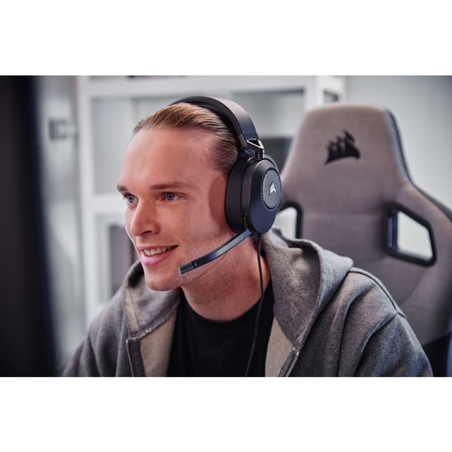 Corsair HS65 SURROUND Wired Gaming Headset - Carbon - Image 9