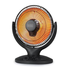 BLACK+DECKER BHRO608 BHRO608 800-Watt-Max 14-In. Oscillating Radiant Dish Ceramic Heater
