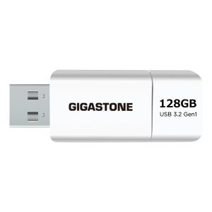 Gigastone GS-U3128GBWH-BC-R USB 3.1 Type-A Flash Drive, 128 GB
