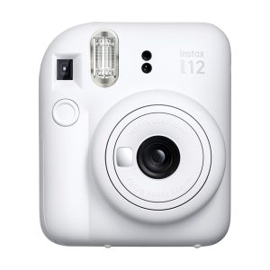 FUJIFILM 16806274 instax mini 12 Instant Film Camera (Clay White)