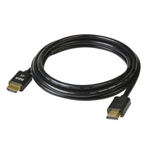 RCA DH3HHE Digital Plus High Speed HDMI Cable with Ethernet, Black (3 Ft.)