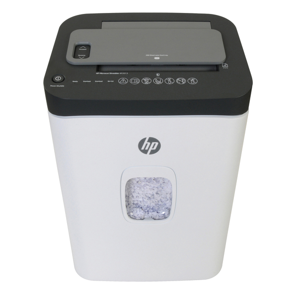 HP 91004F AF2013 200-Sheet Microcut Heavy-Duty Auto-Feed Shredder