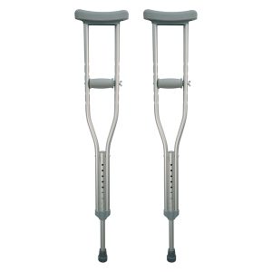 BIOS Living 56034 Lightweight Aluminum Crutches (Youth)