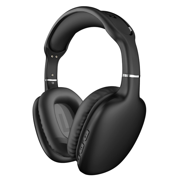 HyperGear 15610 Vibe Over-Ear Wireless Bluetooth Headphones with Microphone (Black)
