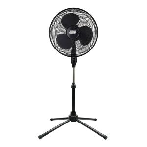 Seasons Comfort FPD18B 18-In. Oscillating Fan with Pedestal Base, FPD18B, Black