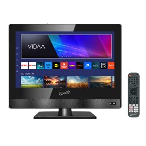 Supersonic SC-1520VTV 15-In.-Class VIDAA LED Smart TV, AC/DC Compatible