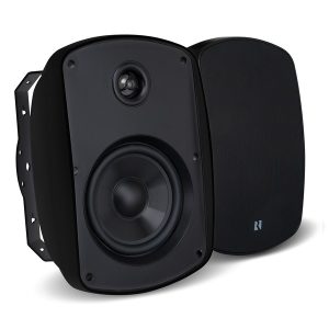 Russound 5B65mk2-B 6-5-In. 150-Watt Acclaim 5 Series OutBack MK2 2-Way Outdoor Speaker Pair with IMPP Cone Woofer and Teteron Tweeter, 8 Ohms (Black)