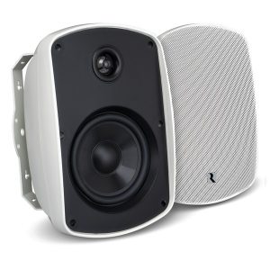 Russound 5B65mk2-W 6-5-In. 150-Watt Acclaim 5 Series OutBack MK2 2-Way Outdoor Speaker Pair with IMPP Cone Woofer and Teteron Tweeter, 8 Ohms (White)