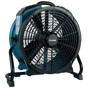 XPOWER X-47ATR X-47ATR 3,600-CFM Variable-Speed Professional Sealed-Motor Axial Fan with Timer and Power Outlets