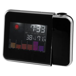 RCA RCPJ100A1 Digital Alarm Clock Time Projector with Color Display, RCPJ100A1