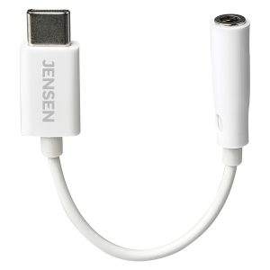 JENSEN JU832CXV USB-C to 3.5 mm Audio Cable Adapter