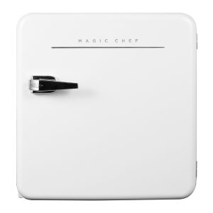 Magic Chef MCR16CHW 1.6-Cu. Ft. ENERGY-STAR Certified Retro Mini Fridge with Manual Defrost (White)