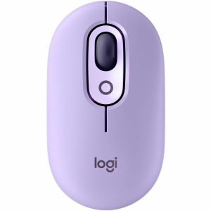 Logitech POP Mouse, Wireless Mouse with Customizable Emojis, SilentTouch Technology, Precision/Speed Scroll, Cosmos
