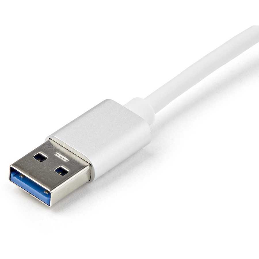 StarTech.com USB 3.0 to Gigabit Network Adapter - Silver - Sleek Aluminum Design Ideal for MacBook, Chromebook or Tablet - Image 3