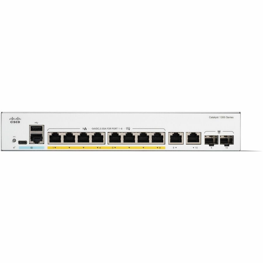 Cisco Catalyst C1300-8P-E-2G Ethernet Switch - Image 3